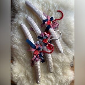 Strawberry Ribbon Hangers - Set of 3